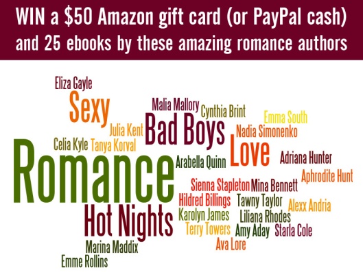 25 Romance Author Giveaway including Liliana Rhodes